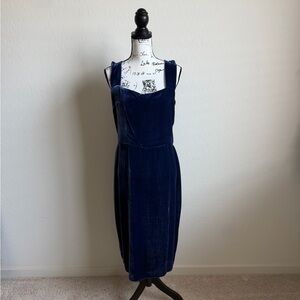 Reformation Danube Velvet Dress Sz. 12
